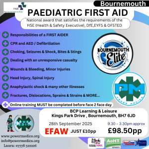 BLENDED PAEDIATRIC: Bournemouth 28/09/2025