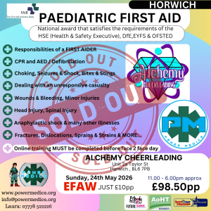 BLENDED PAEDIATRIC: HORWICH 24/05/2026
