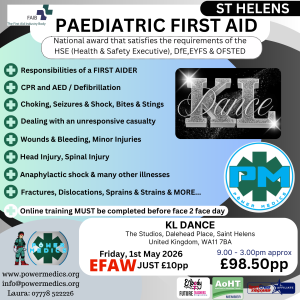 BLENDED PAEDIATRIC: ST HELENS 01/05/2026