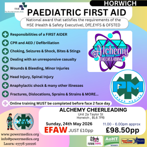 BLENDED PAEDIATRIC: HORWICH 24/05/2026