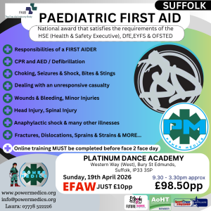 BLENDED PAEDIATRIC: SUFFOLK 19/04/2026