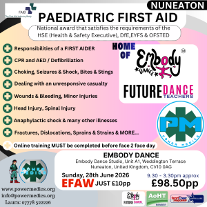 BLENDED PAEDIATRIC: NUNEATON 28/06/2026