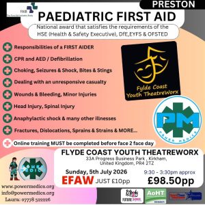 BLENDED PAEDIATRIC: PRESTON 05/07/2026