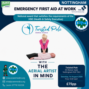 Emergency First Aid At Work : Nottingham 01/8/2026