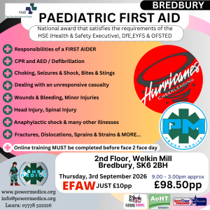 BLENDED PAEDIATRIC: BREDBURY 03/09/2026