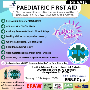 BLENDED PAEDIATRIC:ECLIPSE ALLSTARS 16/08/2026