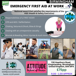 Emergency First Aid At Work : BIRMINGHAM 07/10/2026